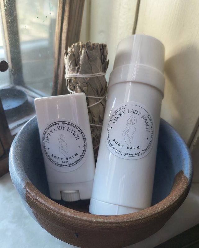 Lucky Lady Ranch Body Balm tin